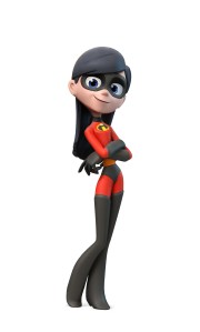 Violet, The Incredibles, Disney Pixar