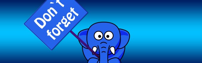 Don't forget, blue elephant, river lethe, greek mythology, the underworld