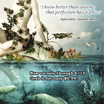 Aphrodite, sale, Daughters of Zeus, Kaitlin Bevis, Greek mythology retelling, Ares, Adonis